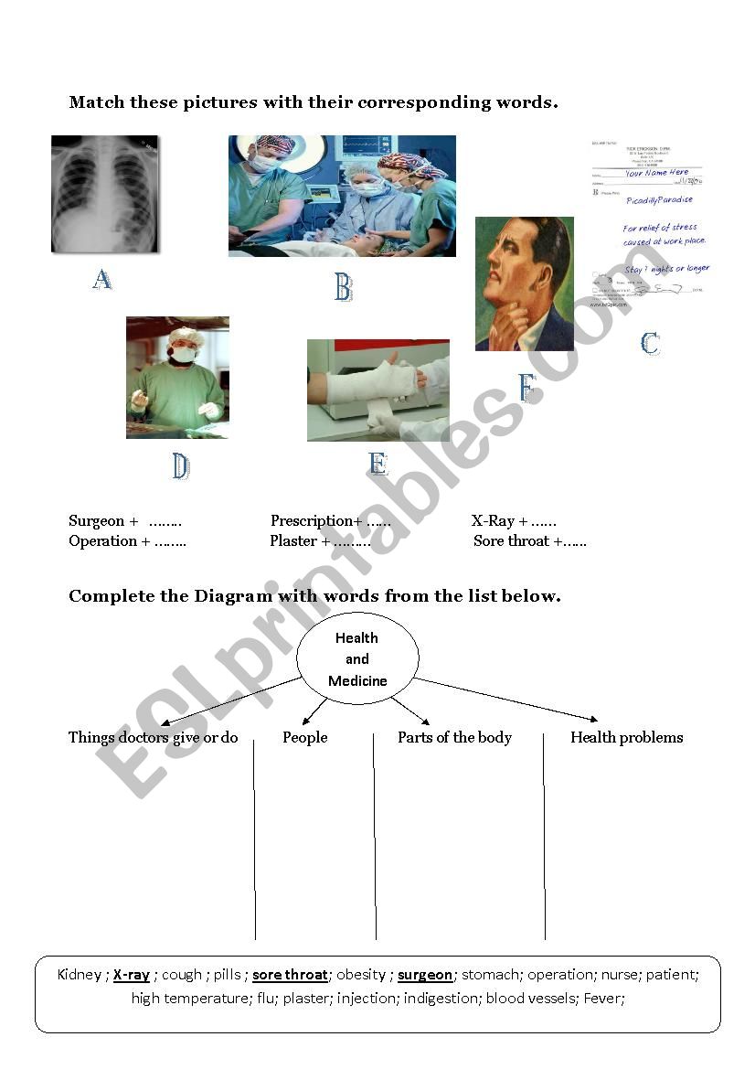 Health ( Pre-reading  + Reading Comprehension)