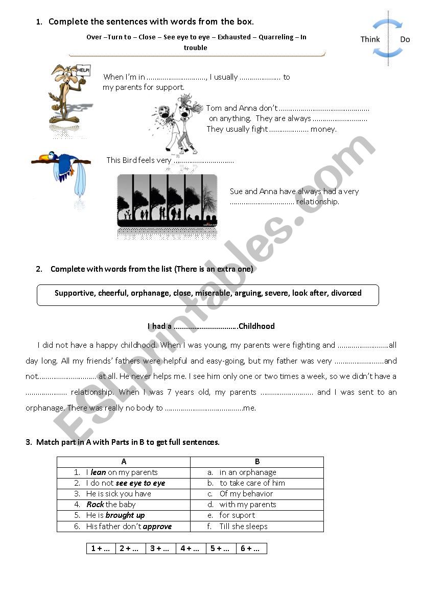 Family life (9th form _ module 1)