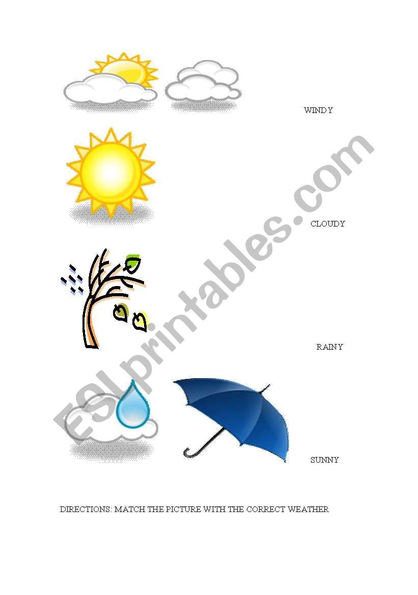 weather worksheet