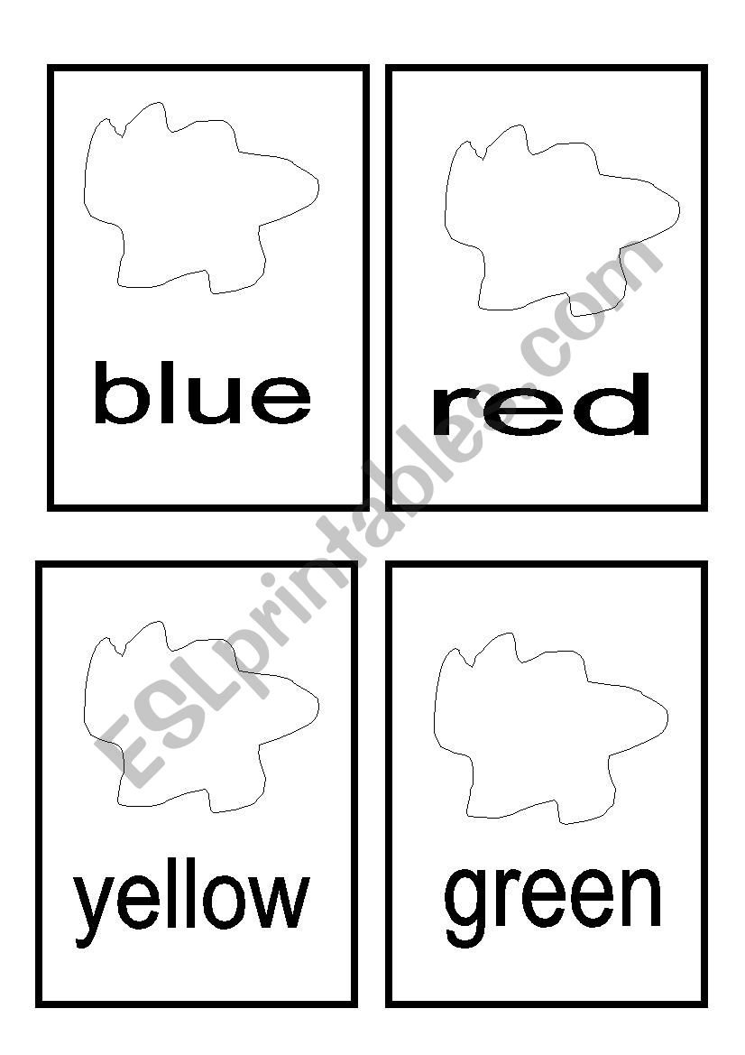 Colours worksheet