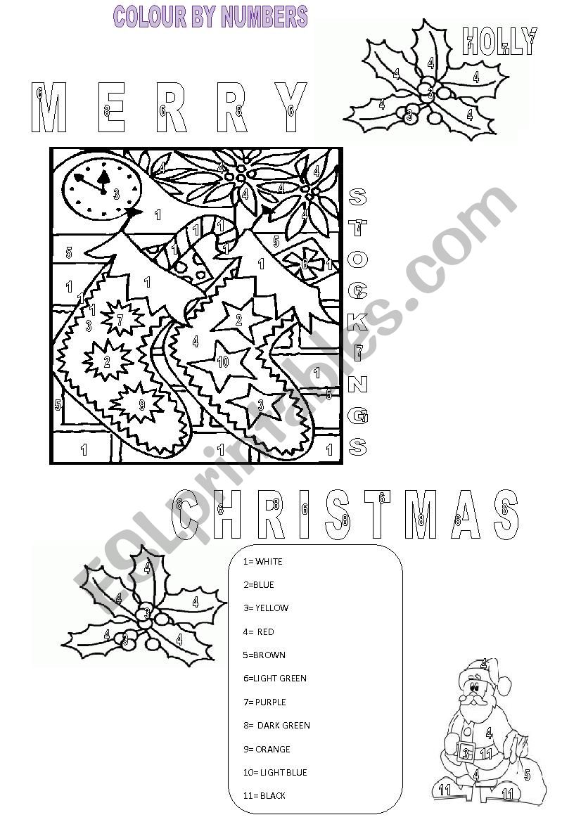 CHRISTMAS FUN worksheet