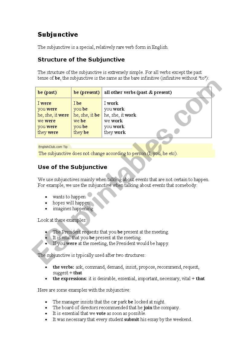 sds worksheet