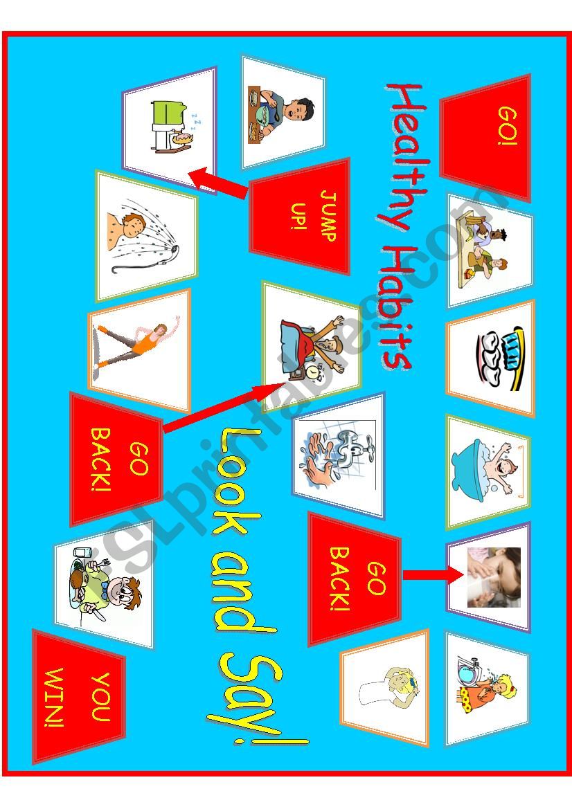 Healthy Habits Fun N Fit Board Game