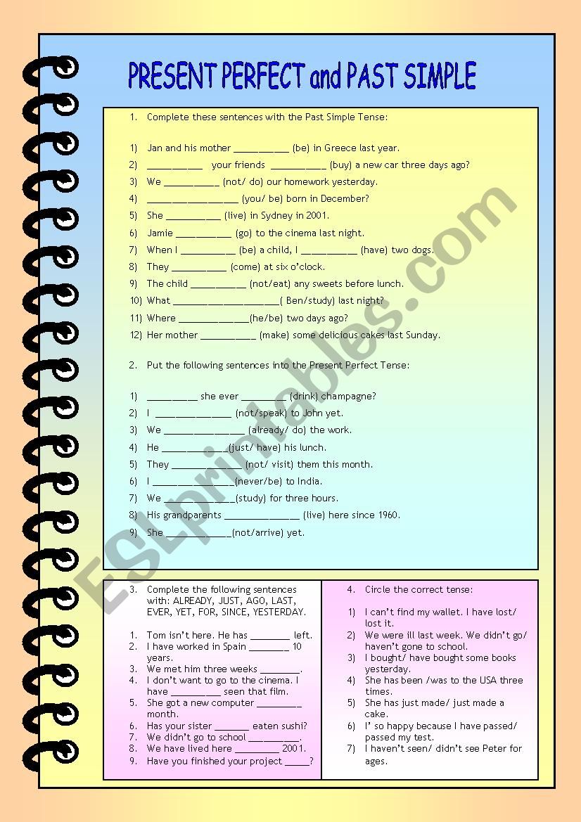 Present Perfect and Past Simple