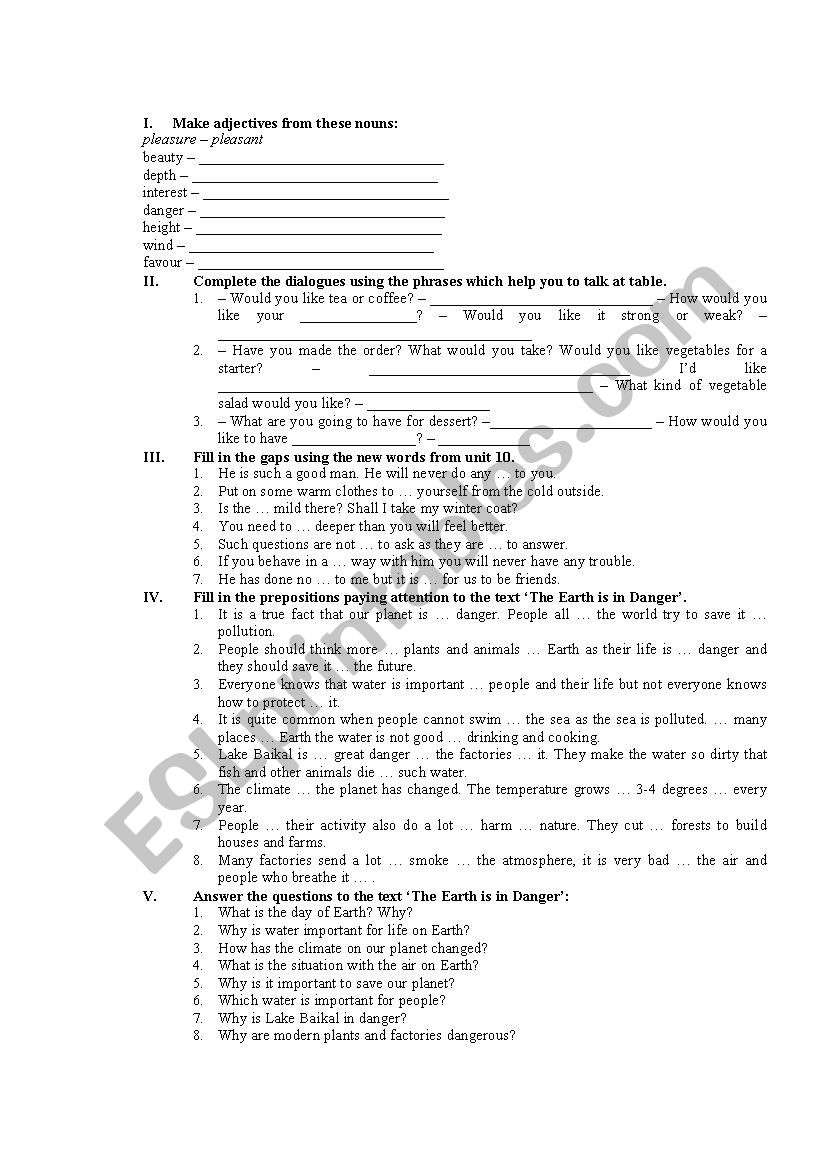 passive voice worksheet