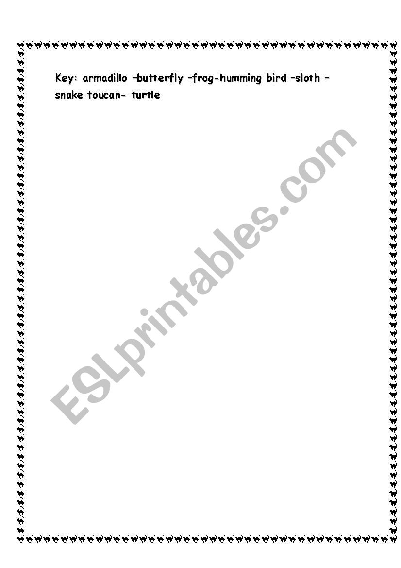 Hidden animals - ESL worksheet by stessenspaola Hidden animals - ESL worksheet by stessenspaola