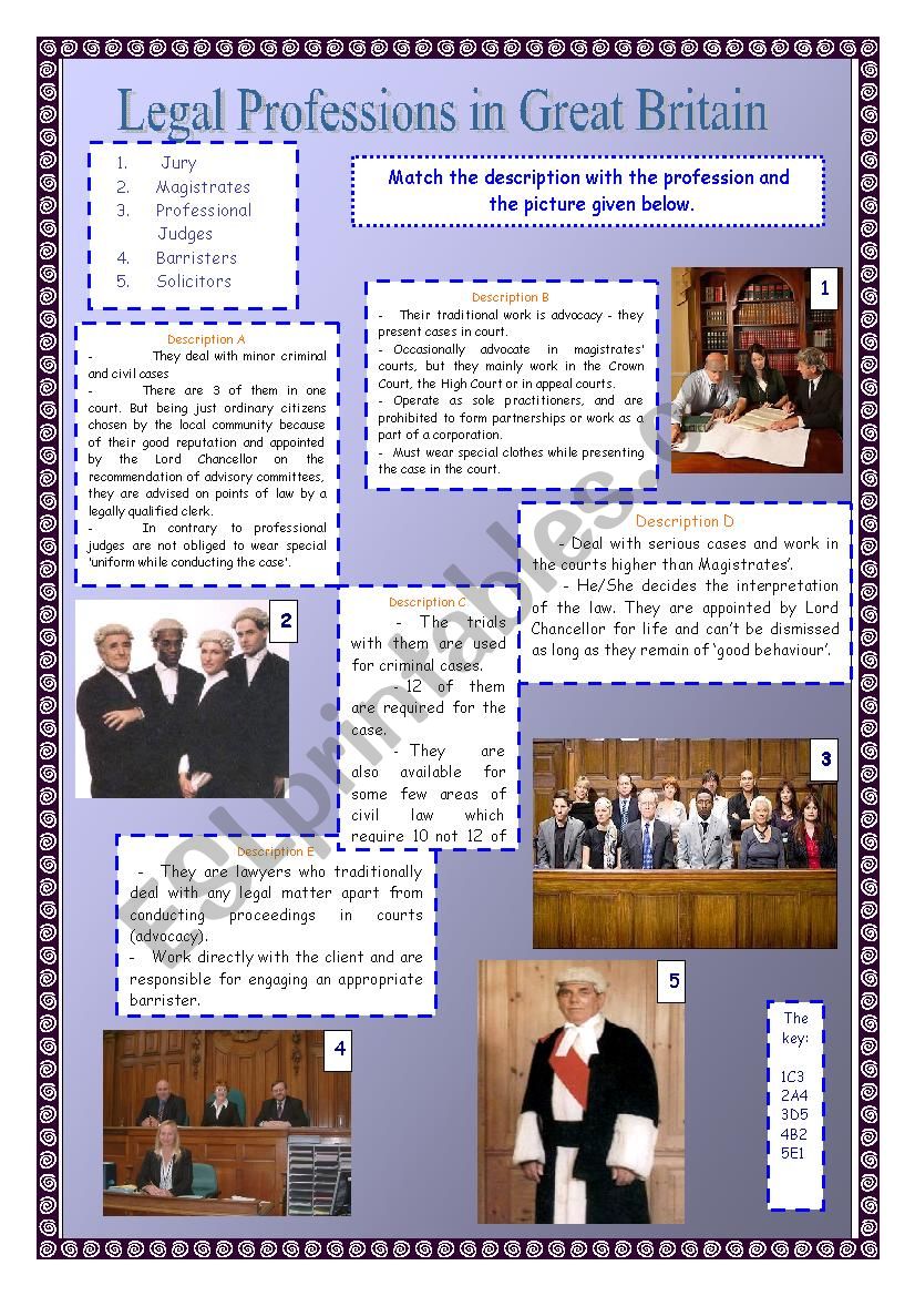 Legal professions in Great Britain
