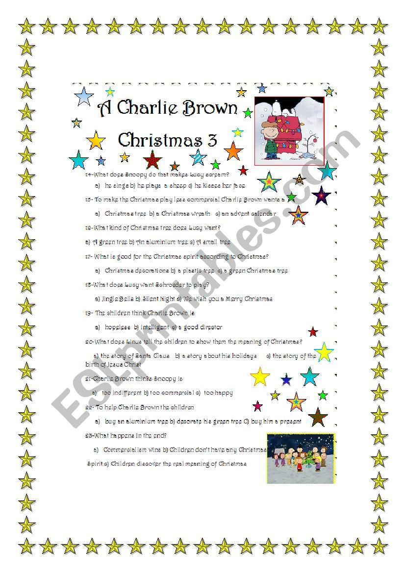 A Charlie Brown Christmas- Film part  3/3