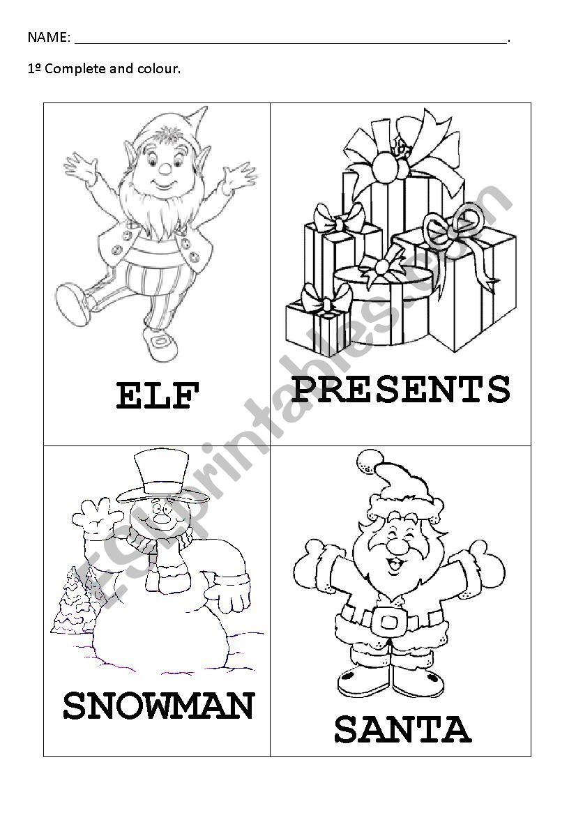 Christmas! worksheet