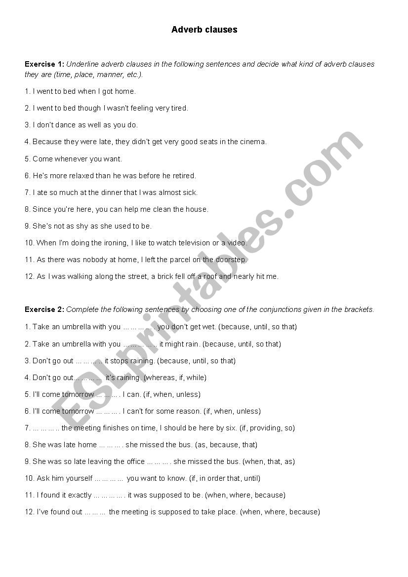 adverb-clause-exercise-esl-worksheet-by-hongtrangsp