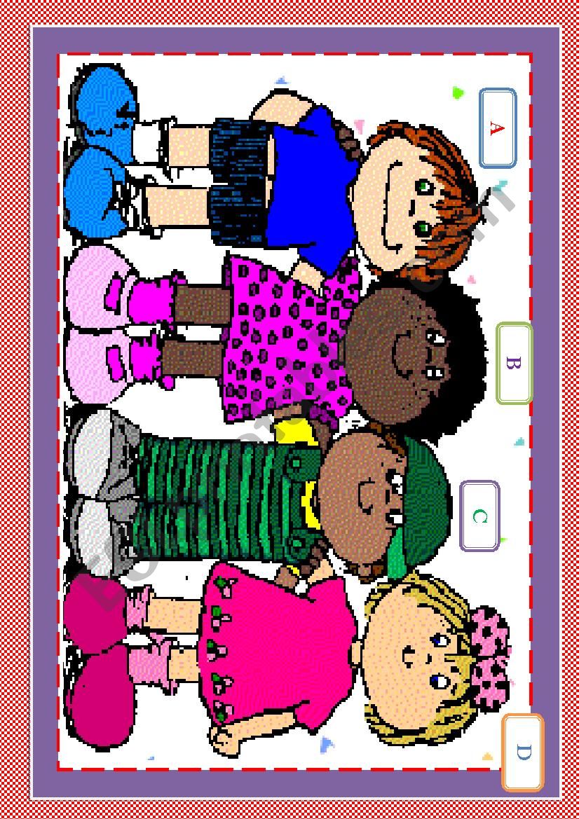 GUESS: WHO AM I? worksheet