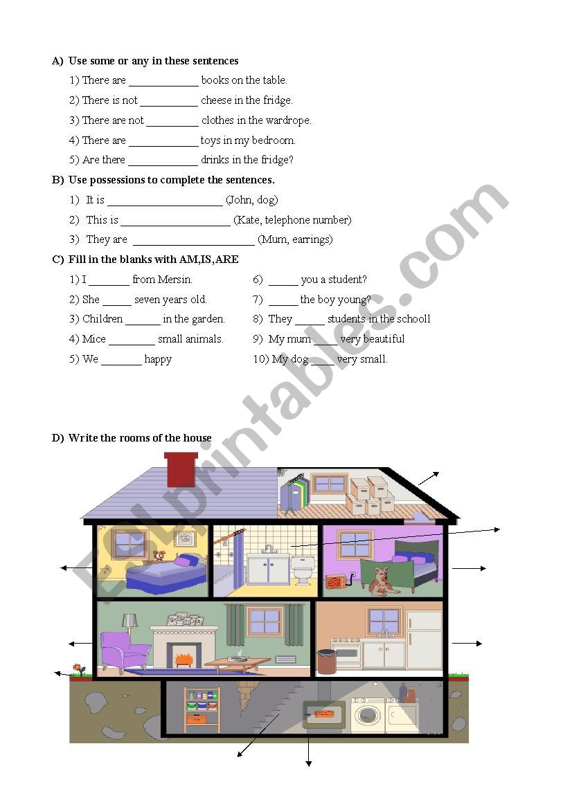 mixed exercises worksheet