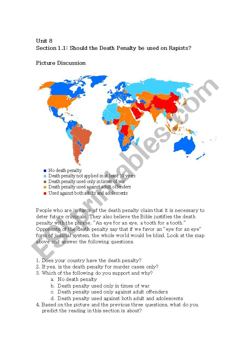 Cocker vs. Georgia worksheet