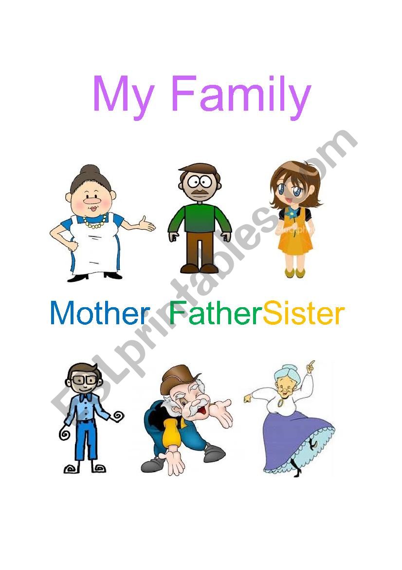 my family worksheet