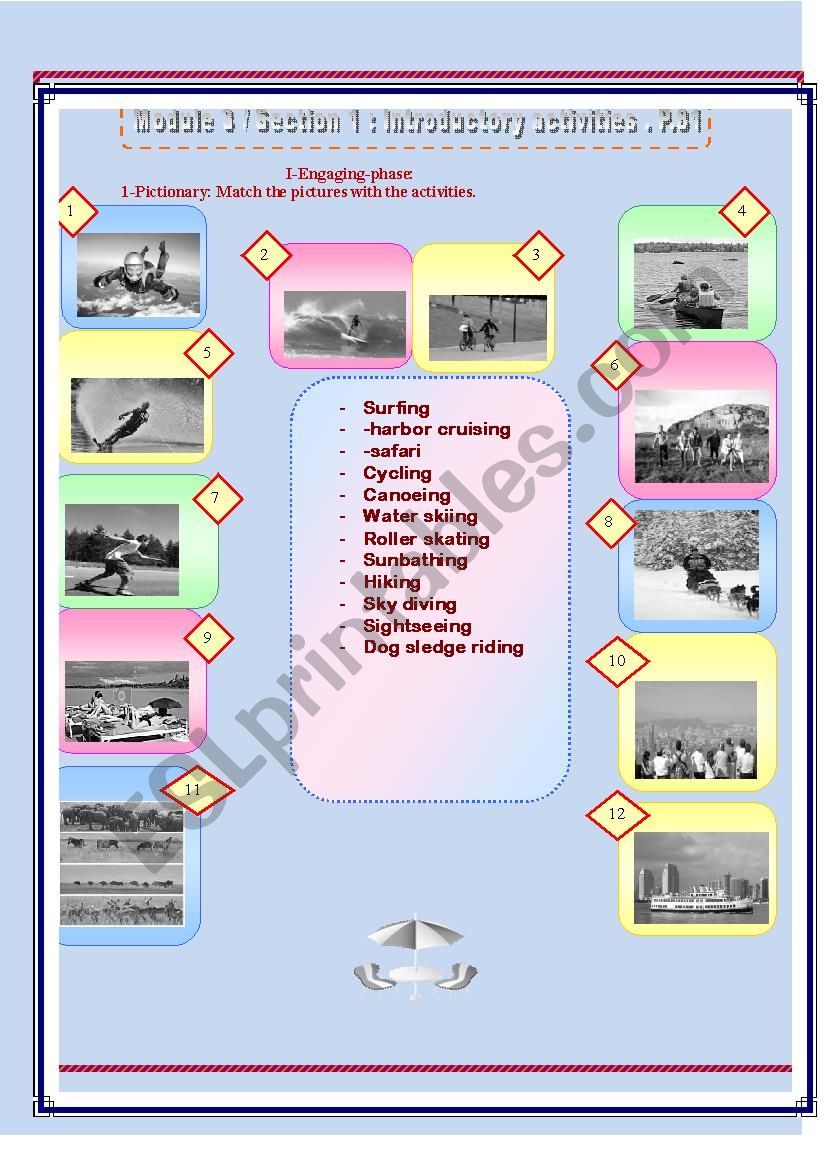 Module 3 /section 1 worksheet