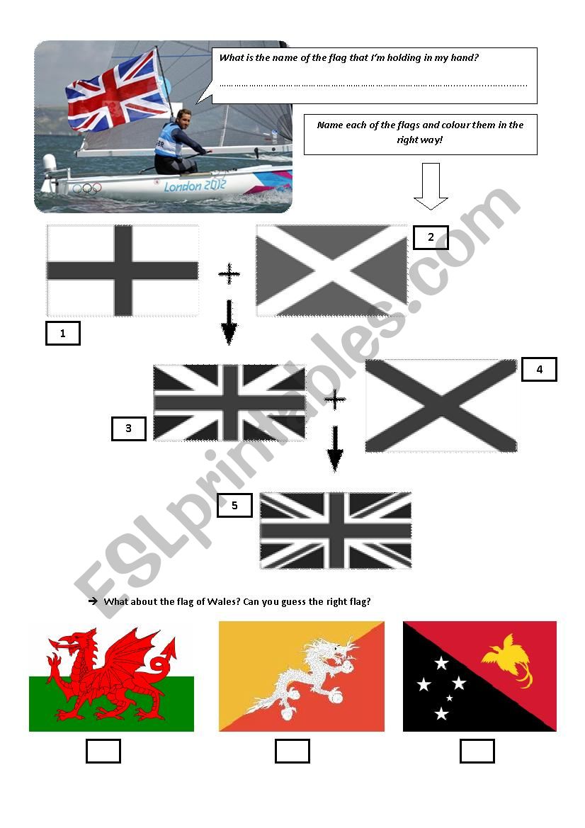The parts of the UK (part 3) worksheet
