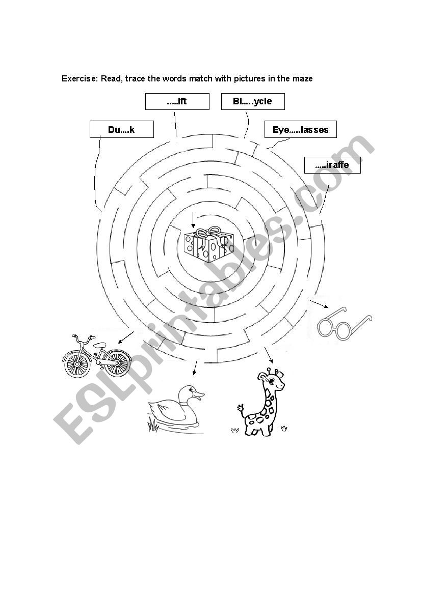 Consonant c and g worksheet