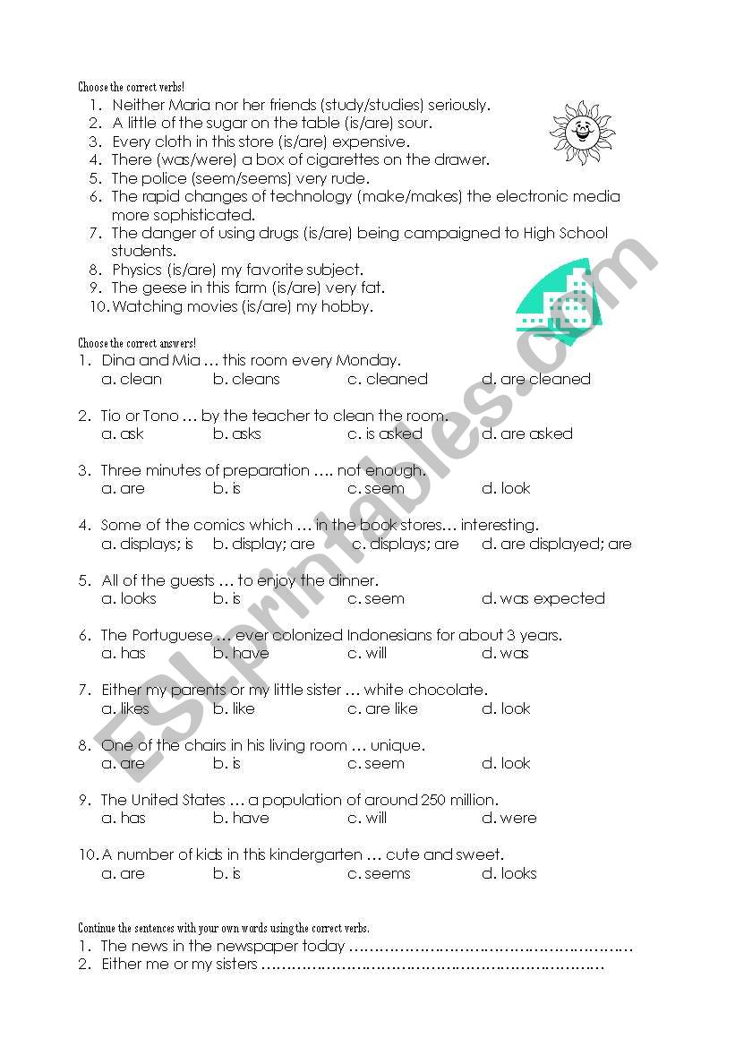 subject-verb-agreement-esl-worksheet-by-terefrans