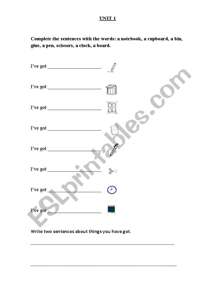 Find out worksheet