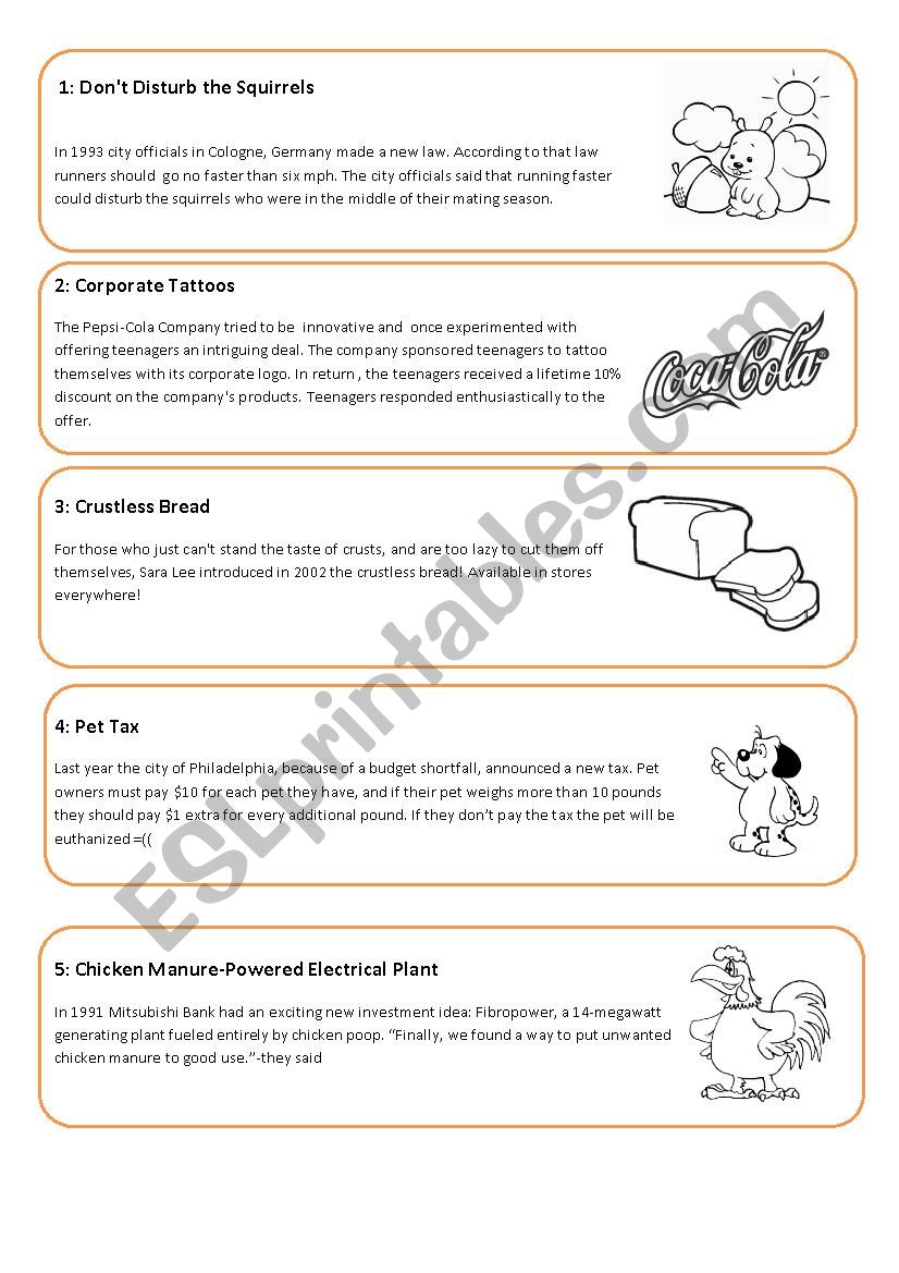 April Fools Day Quiz   worksheet