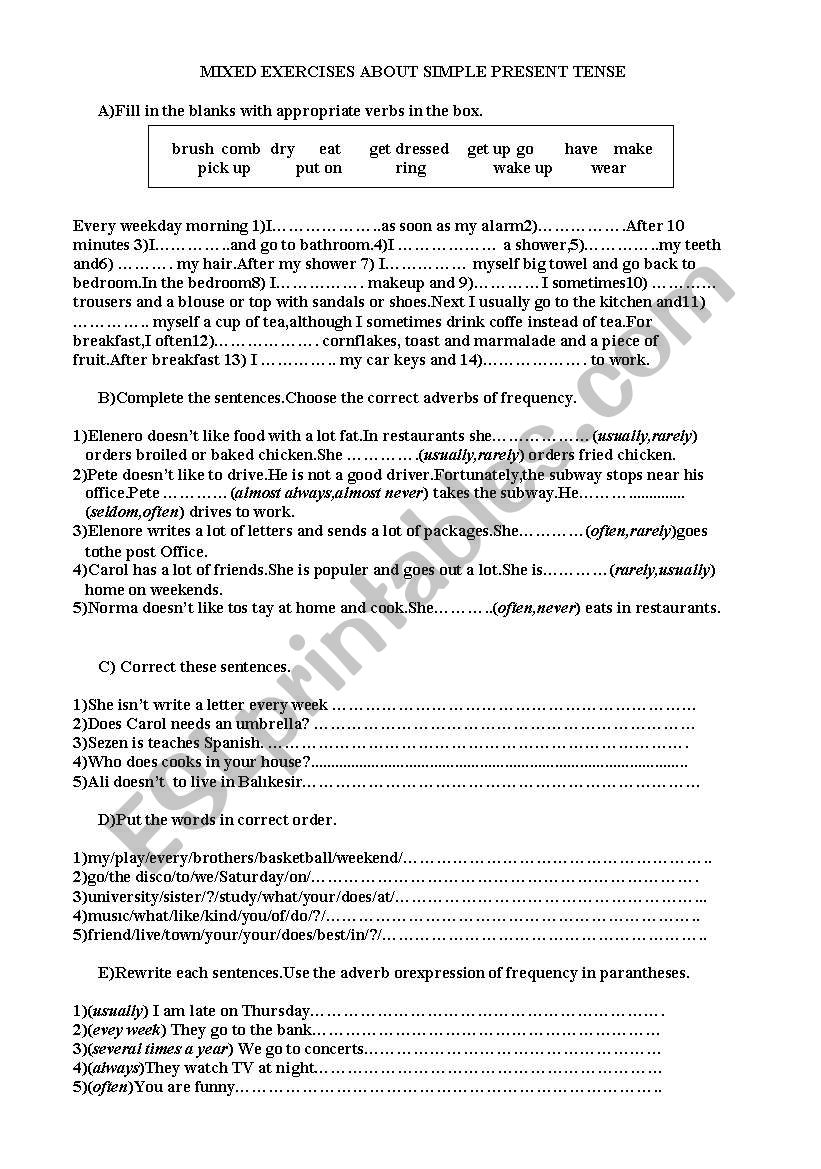 simple-present-tense-test-esl-worksheet-by-sirenriver