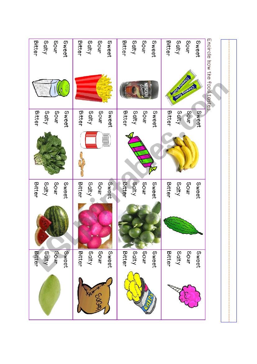 Foods That Taste Bitter