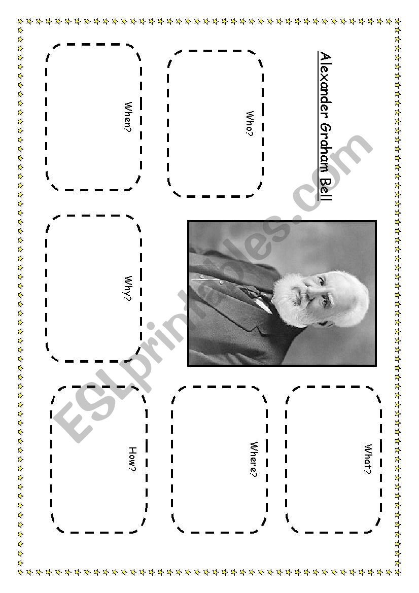 Alexander Graham Bell worksheet