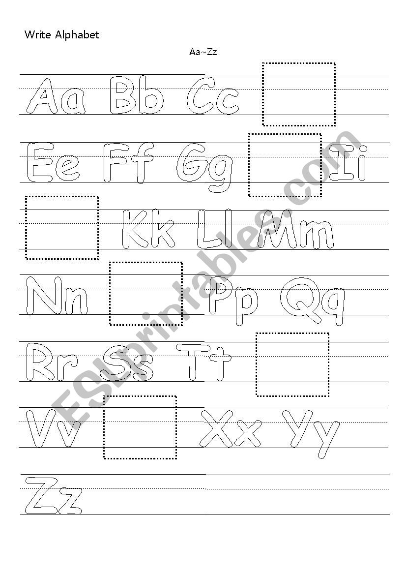 Practice Alphabet orders worksheet