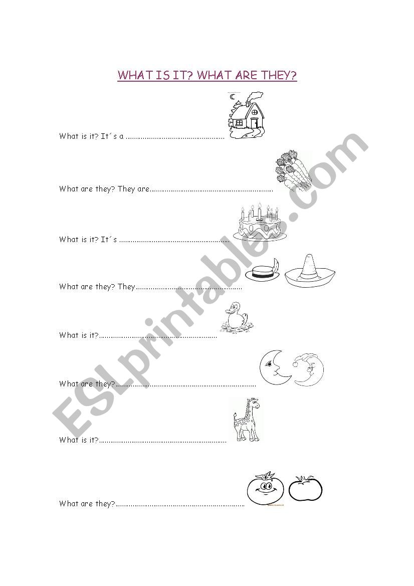 what is this? worksheet