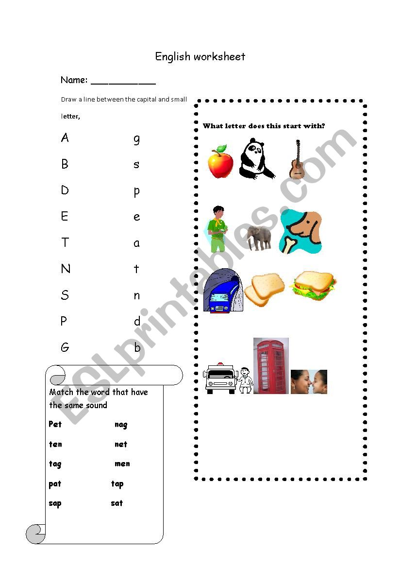 capital letters worksheet  worksheet