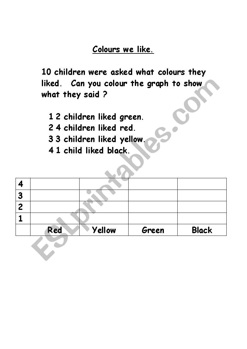 graph worksheet