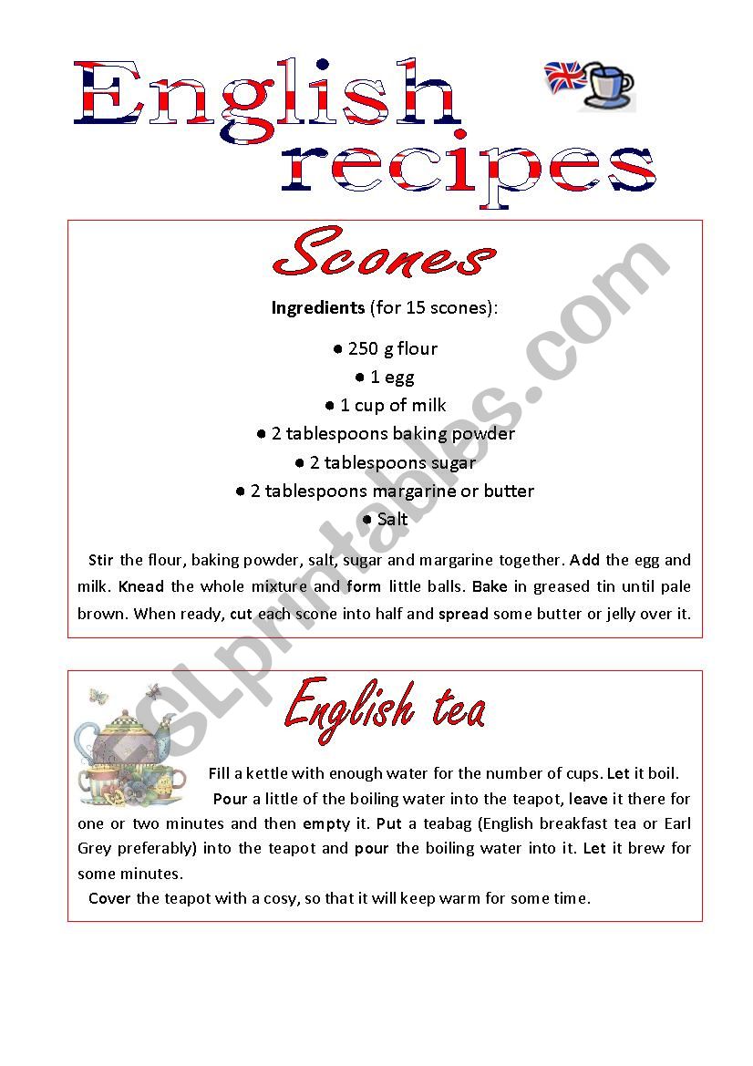 English recipes_Scones and Tea