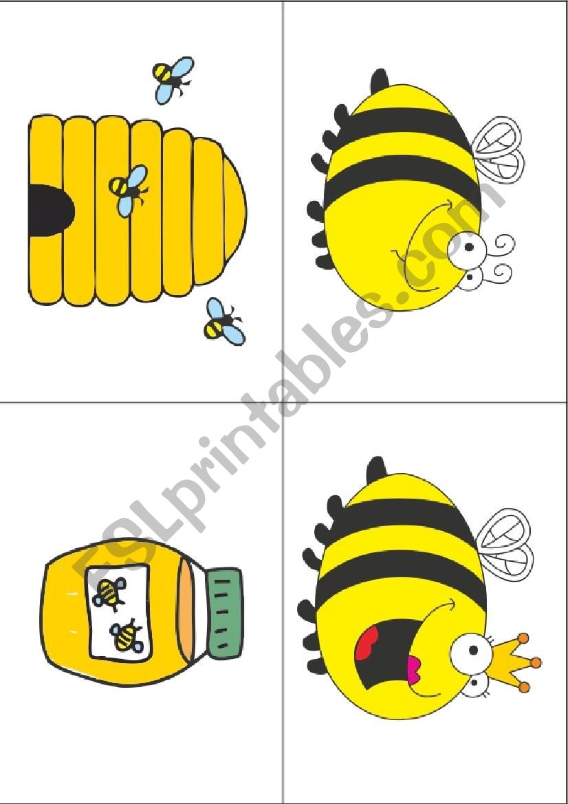 The Very Greedy Bee worksheet