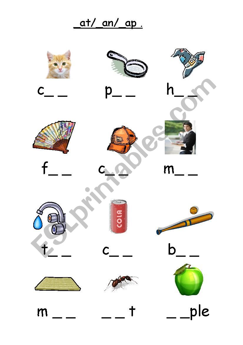 at-ap-an worksheet