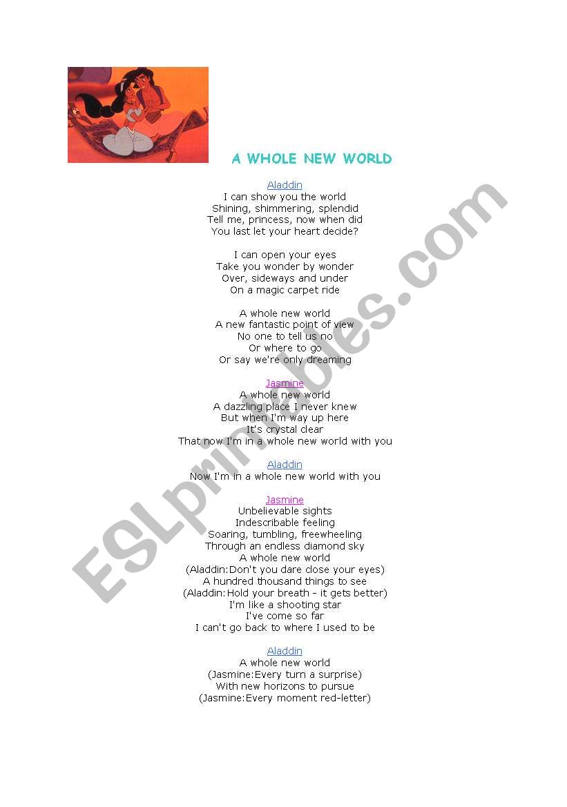 a bery nice song activity  worksheet