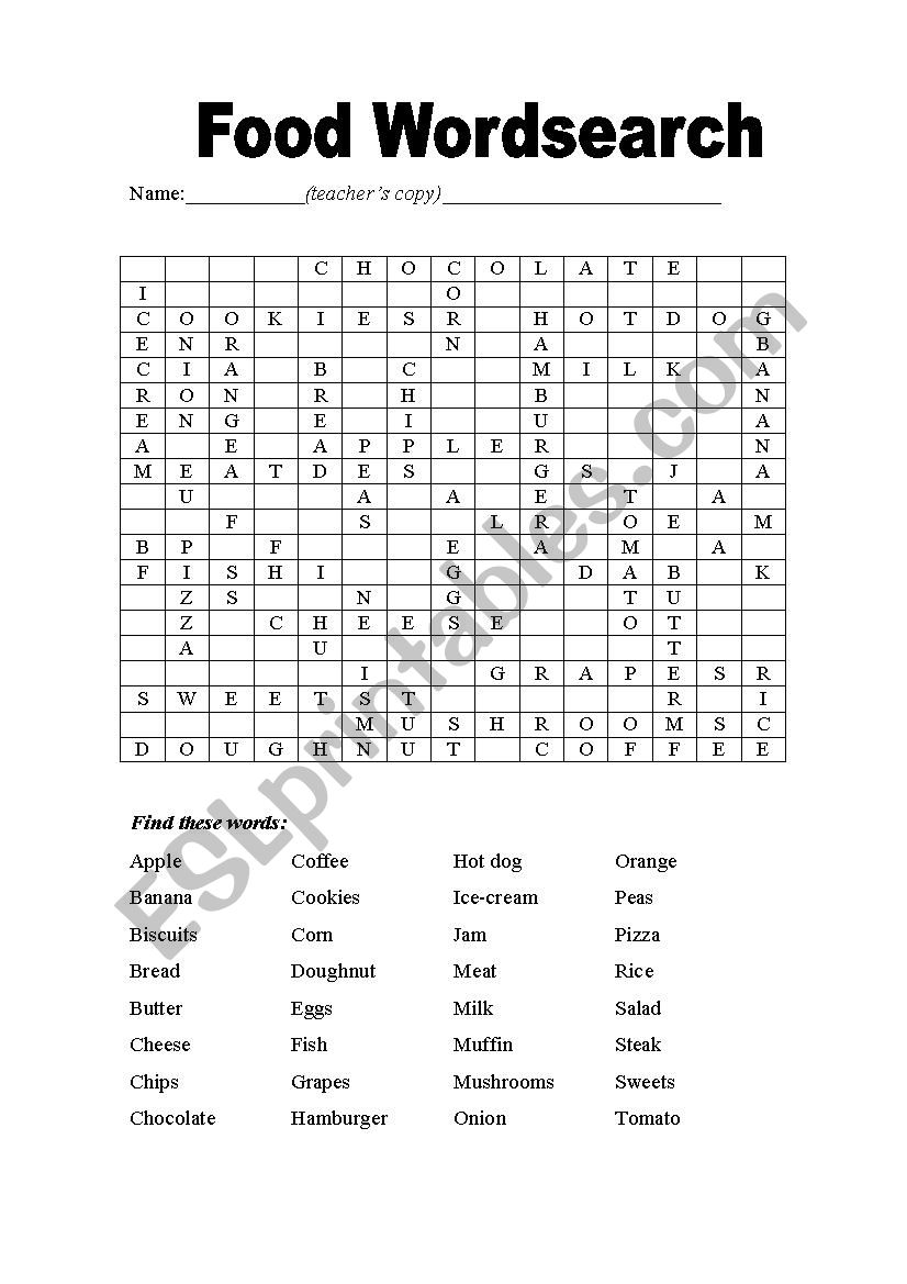 Mrs worksheet