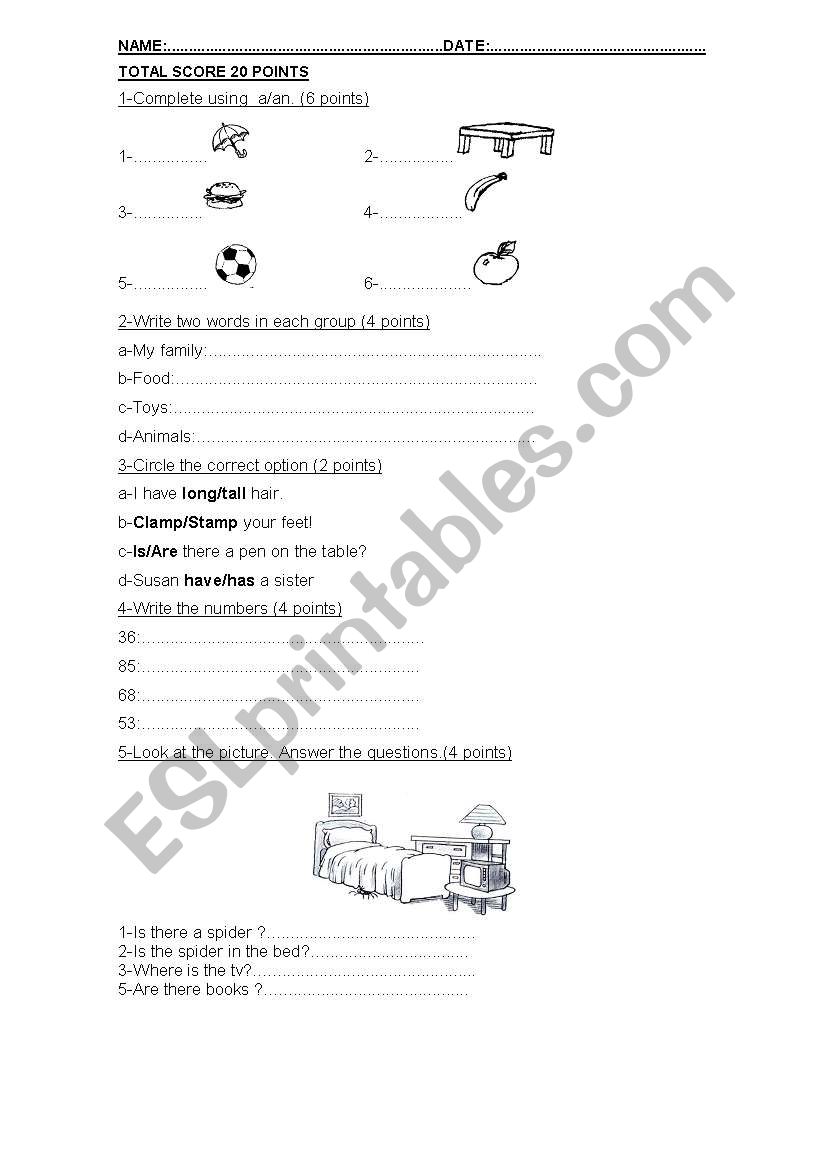 in-on-elementary vocabulary worksheet