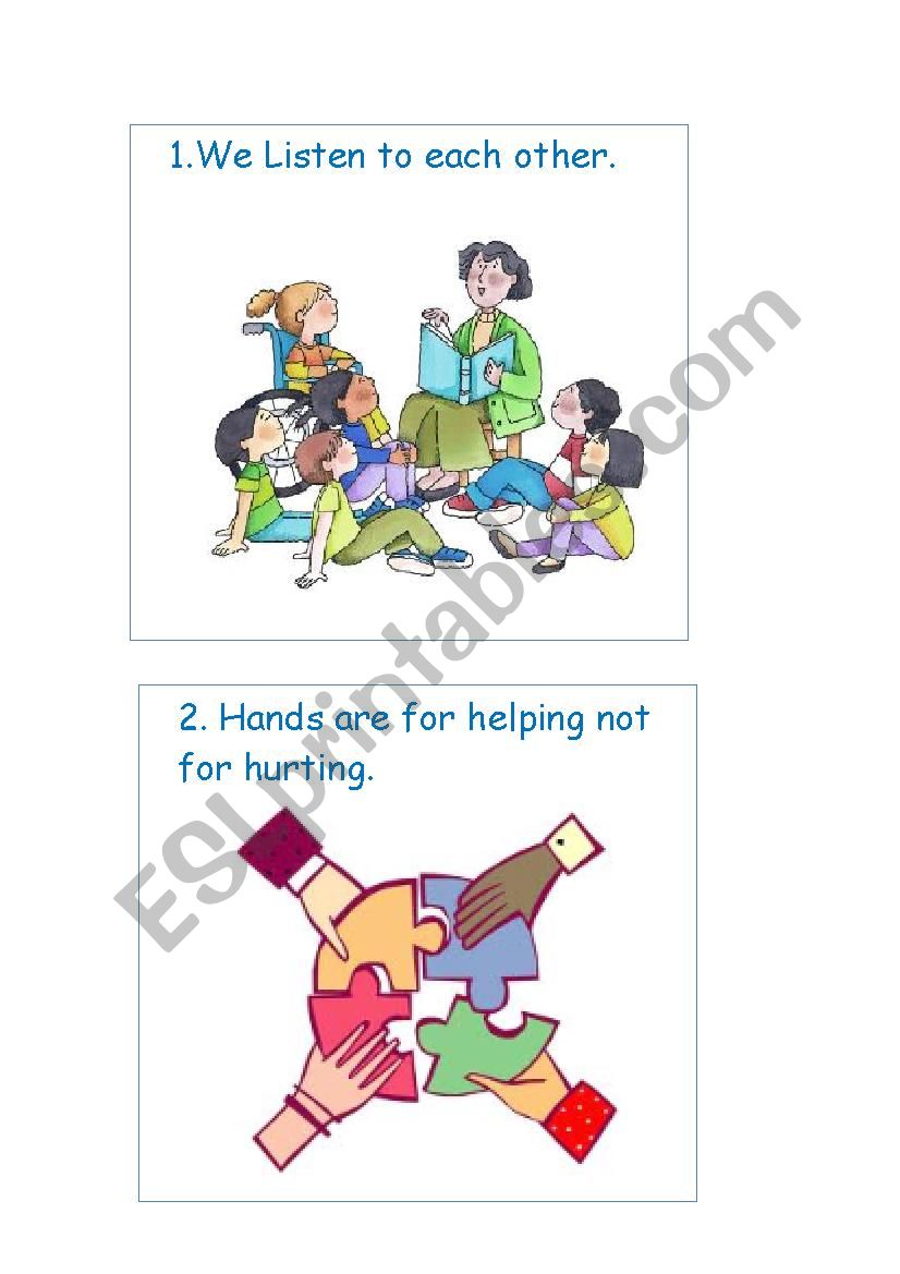 I care language worksheet