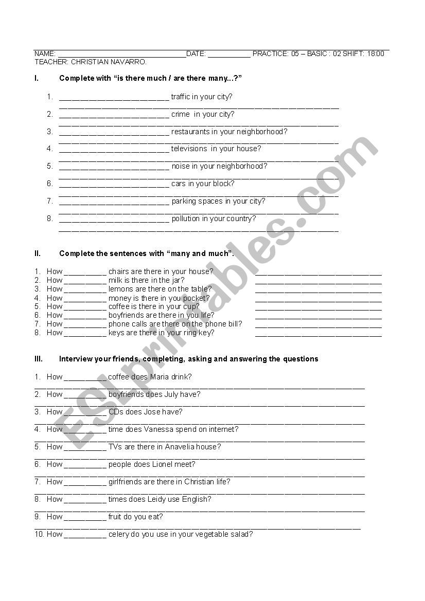 COUNTABLE AND UNCOUNTABLE NOUNS