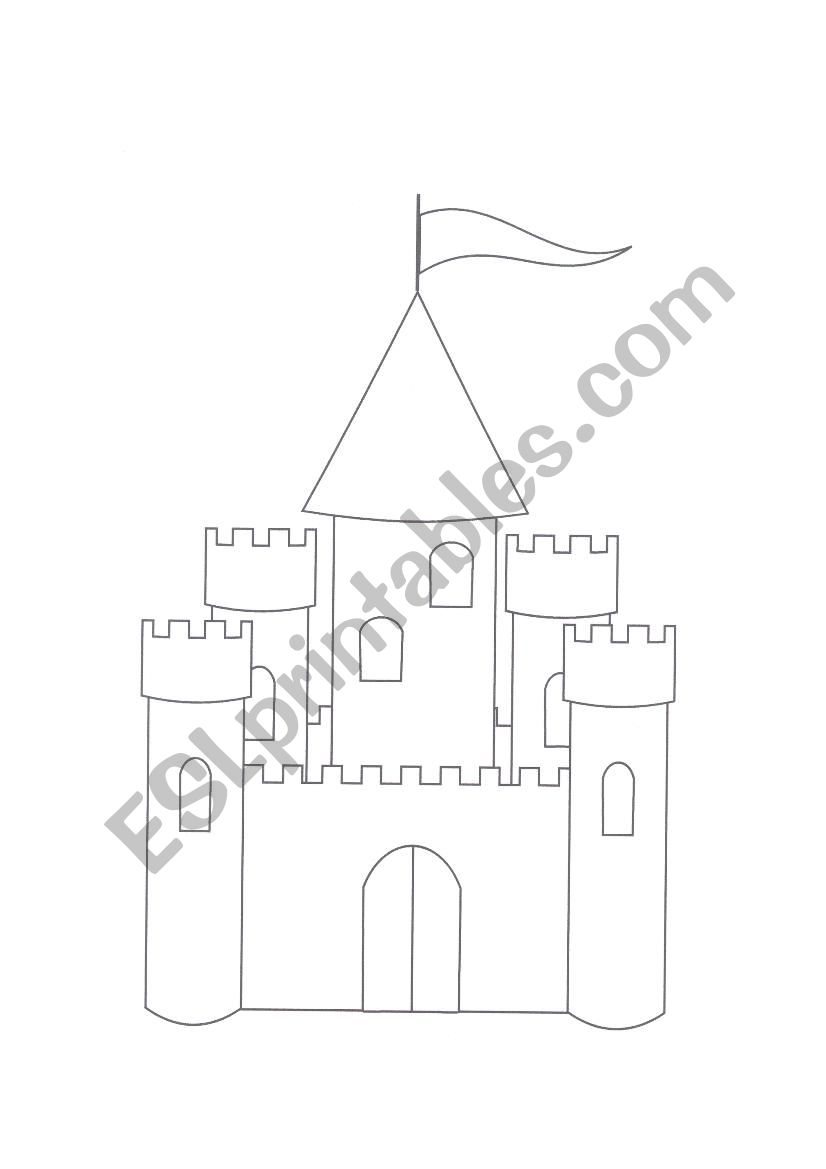 Listening exercise on Castles worksheet