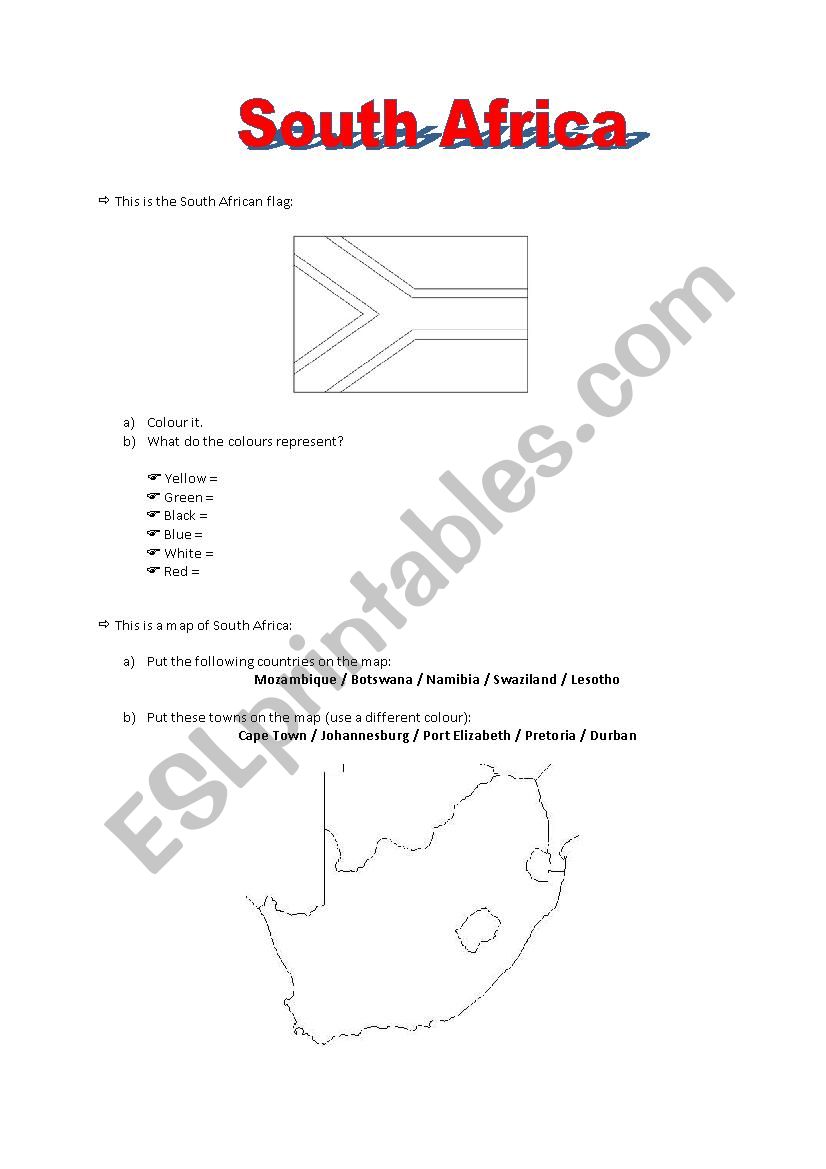 South Africa: general information