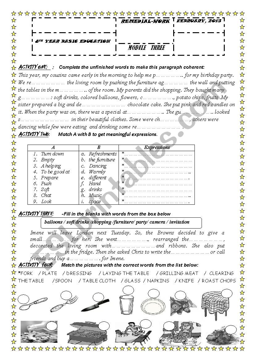  8 TH YEAR REVIEW PAPER / MODULE 3