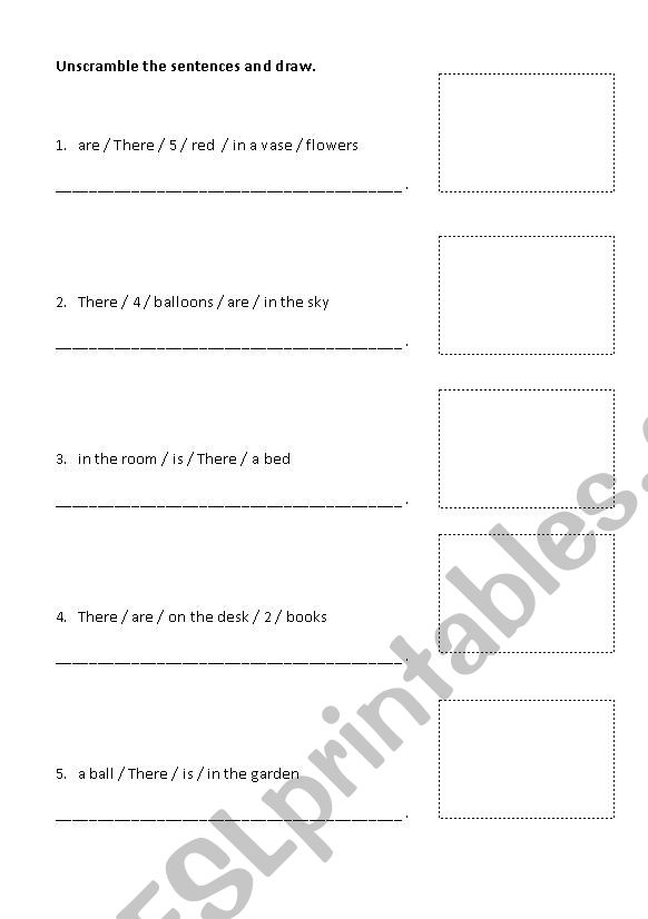 There is/are worksheet