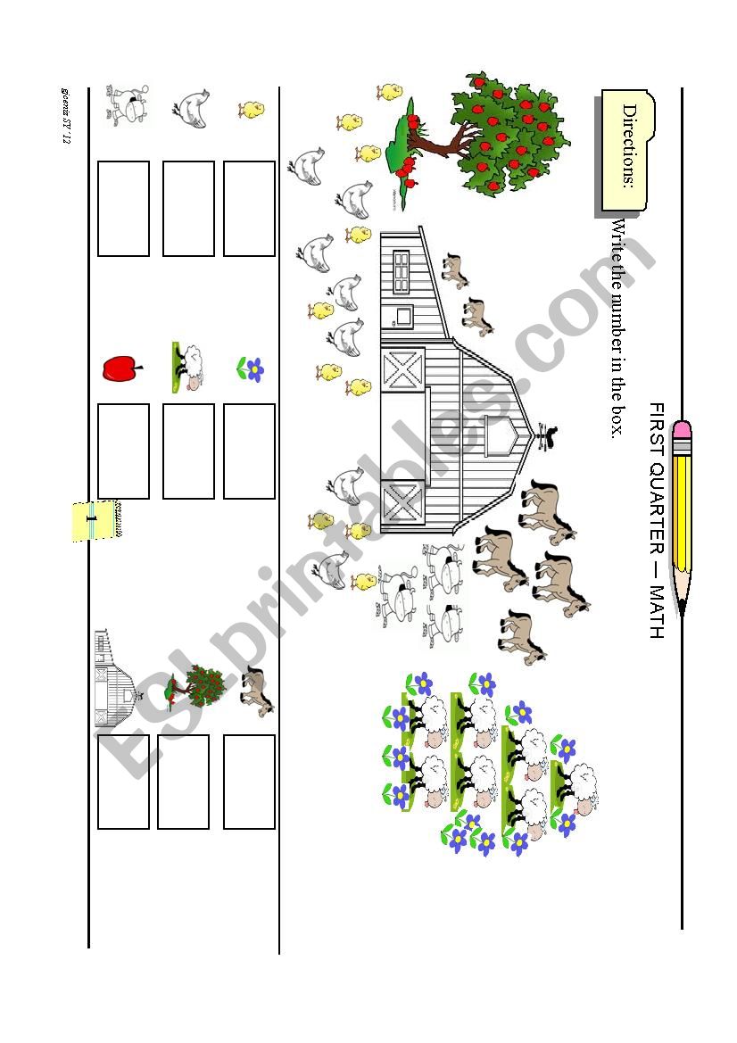 Basic Counting worksheet