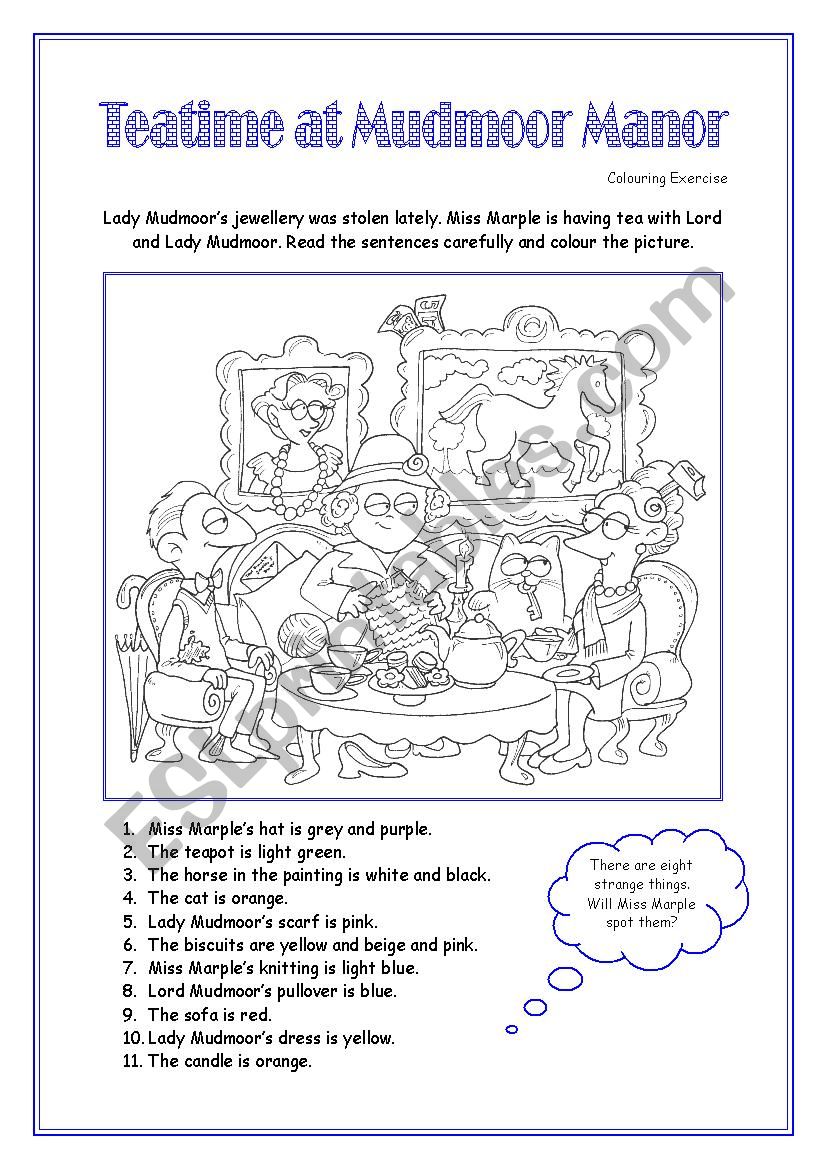 LetÂ´s be Detectives - Teatime at Mudmoor Manor