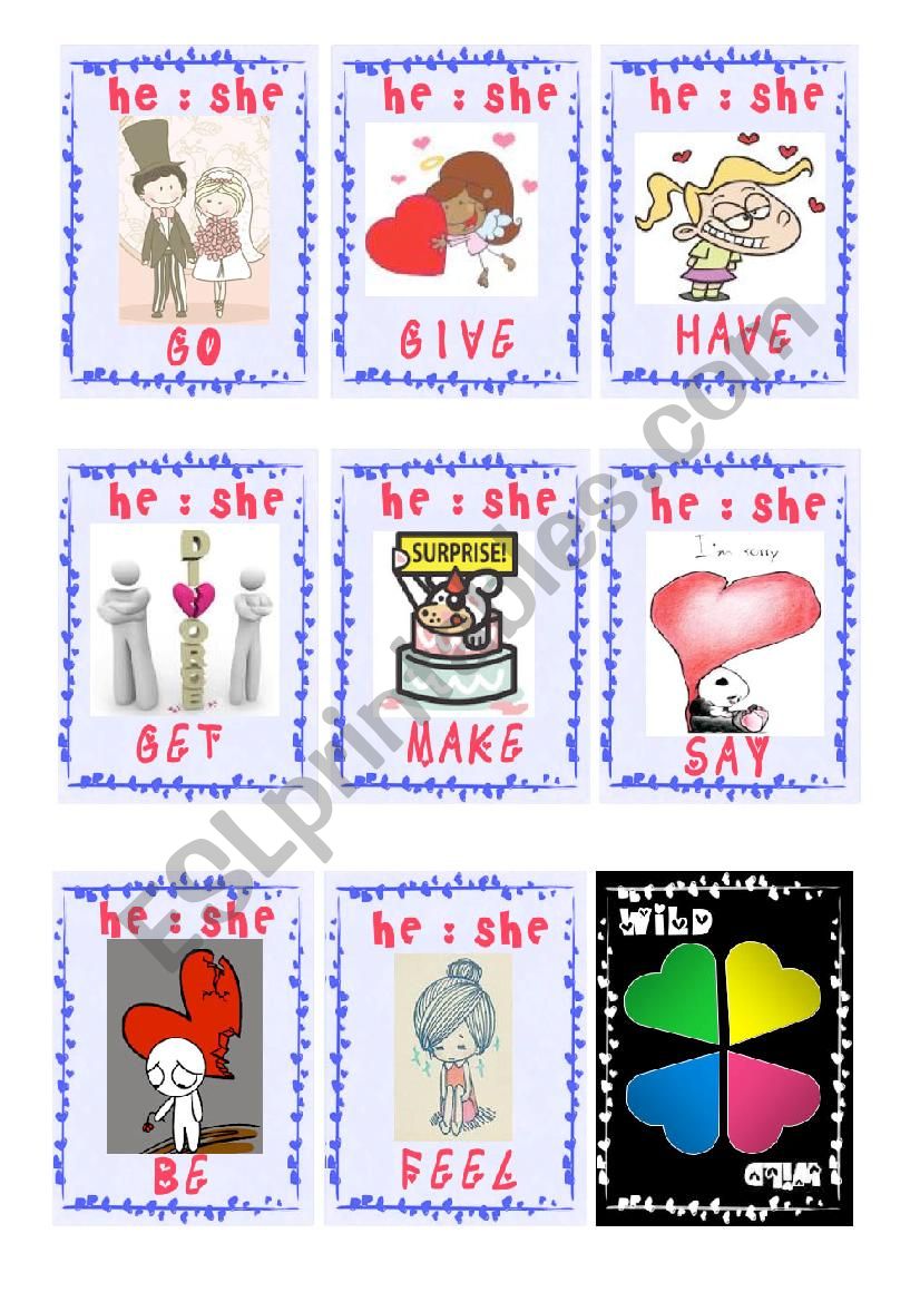 Love UNO 2/5 worksheet