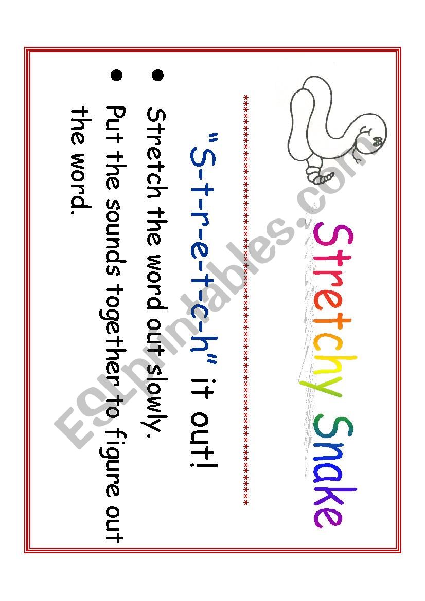 Reading Buddies worksheet