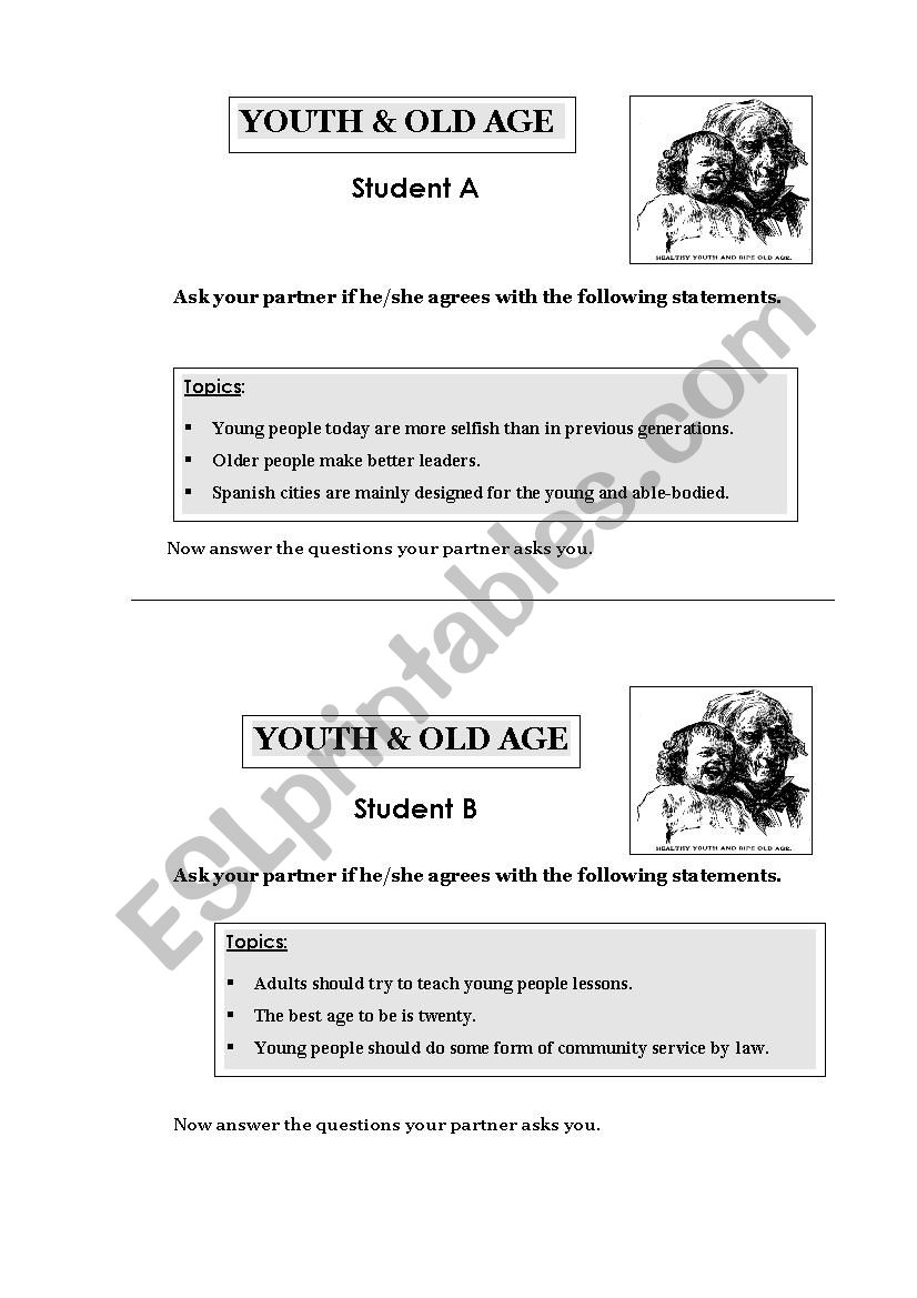 Intermediate Oral Interactive Activity