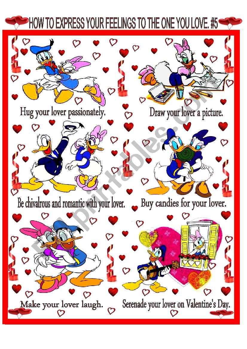 VALENTINES DAY POSTER #5 worksheet