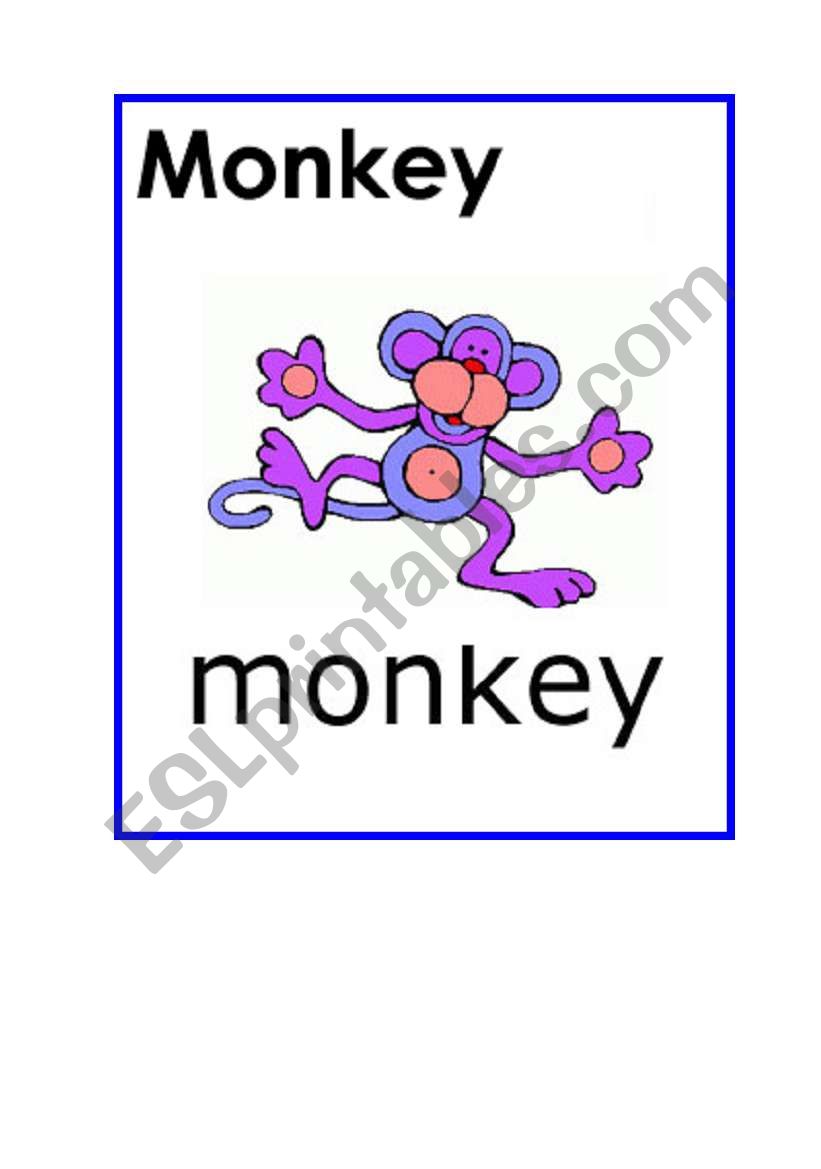 wild animals flashcards part6 worksheet